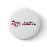 Ron Paul Campaign For Liberty Revolution Pinback Button