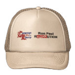 Ron Paul Campaign For Liberty Revolution Mesh Hat