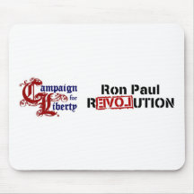 Ron Paul Campaign For Liberty Revolution Mousepads