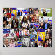 Ron Paul Collage Poster posters