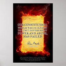 Ron Paul Constitution Poster