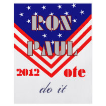 Ron Paul Flyer Design
