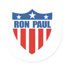 Ron Paul for President (12) Round Sticker