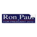Ron Paul for President 2012 bumper stickers