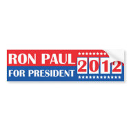 Ron Paul for President 2012 Bumper Sticker bumpersticker