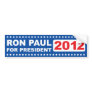 Ron Paul for President 2012 Bumper Sticker Ron Paul for President 2012 Bumper Sticker
