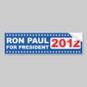 Ron Paul for President 2012 Bumper Sticker bumper stickers