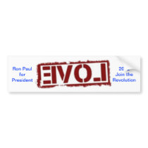 Ron Paul For President 2012 Bumper Sticker