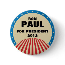 Ron Paul for President 2012 Button