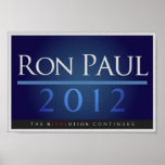 Ron Paul for President 2012 Campaign Poster
