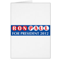 Ron Paul for President 2012 Cards