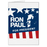 Ron Paul for president 2012 Card