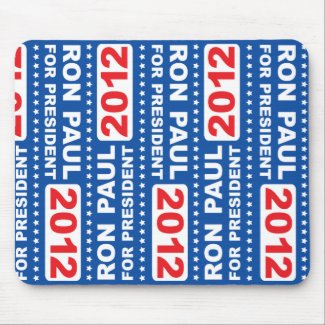 Ron Paul for President 2012 Mousepad mousepad