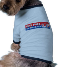 Ron Paul for President 2012 Pet Tshirt