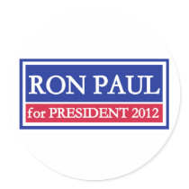 Ron Paul for President 2012 stickers