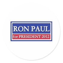 Ron Paul for President 2012 stickers