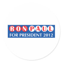 Ron Paul for President 2012 Stickers