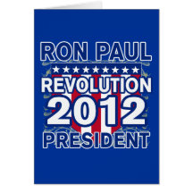 Ron Paul for President 2012 Tshirts Cards