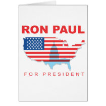 Ron Paul for President (3) Card