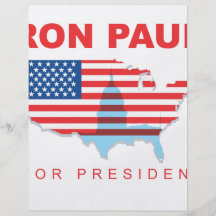 Ron Paul for President (3) Custom Flyer