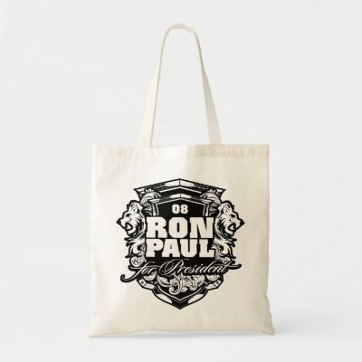 Ron Paul for President Canvas Bags