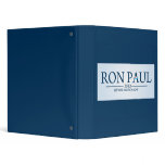 Ron Paul for President 3 Ring Binders