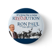 Ron Paul for President Pinback Buttons