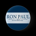 Ron Paul for President Pinback Button