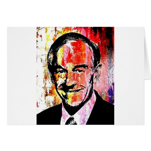RON PAUL FOR PRESIDENT CARD