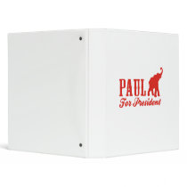 RON PAUL FOR PRESIDENT (Got Binder