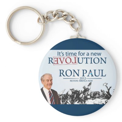 Ron Paul for President Keychain