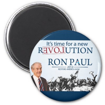 Ron Paul for President Refrigerator Magnet