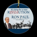 Ron Paul for President Christmas Tree Ornaments