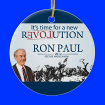 Ron Paul for President Christmas Tree Ornaments