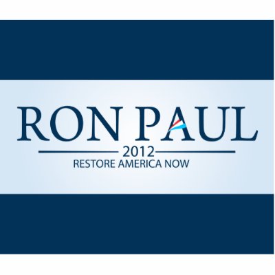 Ron Paul for President Photo Sculpture