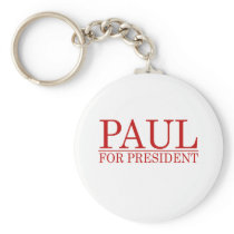 RON PAUL FOR PRESIDENT (Red keychains
