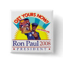 Ron Paul for President Retro Button