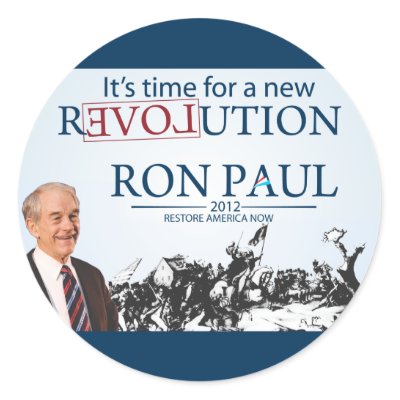Ron Paul for President stickers