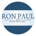 Ron Paul for President Round Sticker