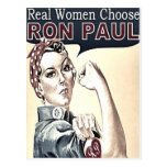 Ron Paul Girl Postcard postcards