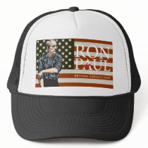 Ron Paul "Going to Work for American Freedom" Hat