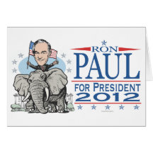 Ron Paul GOP Mascot 2012 Cards