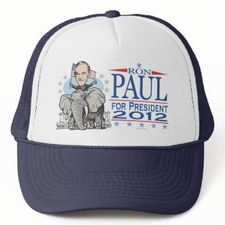 Ron Paul GOP Mascot 2012 hat