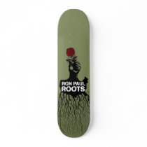 Ron Paul GrassRoots Skateboard Deck by Libertymaniacs Ron Paul GrassRoots Skateboard Deck