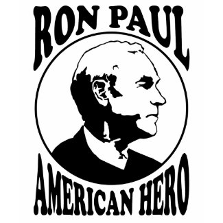 Ron Paul Hero :: (6 colors) Womens Spaghett shirt