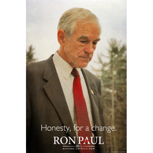 Ron Paul Honesty Print print