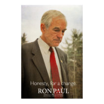 Ron Paul Honesty Print