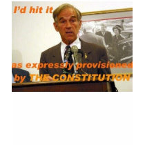ron paul id hit it t-shirts
