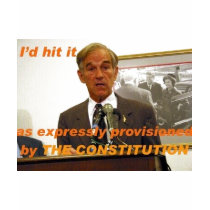 ron paul id hit it t-shirts