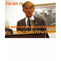 ron paul id hit it t-shirts